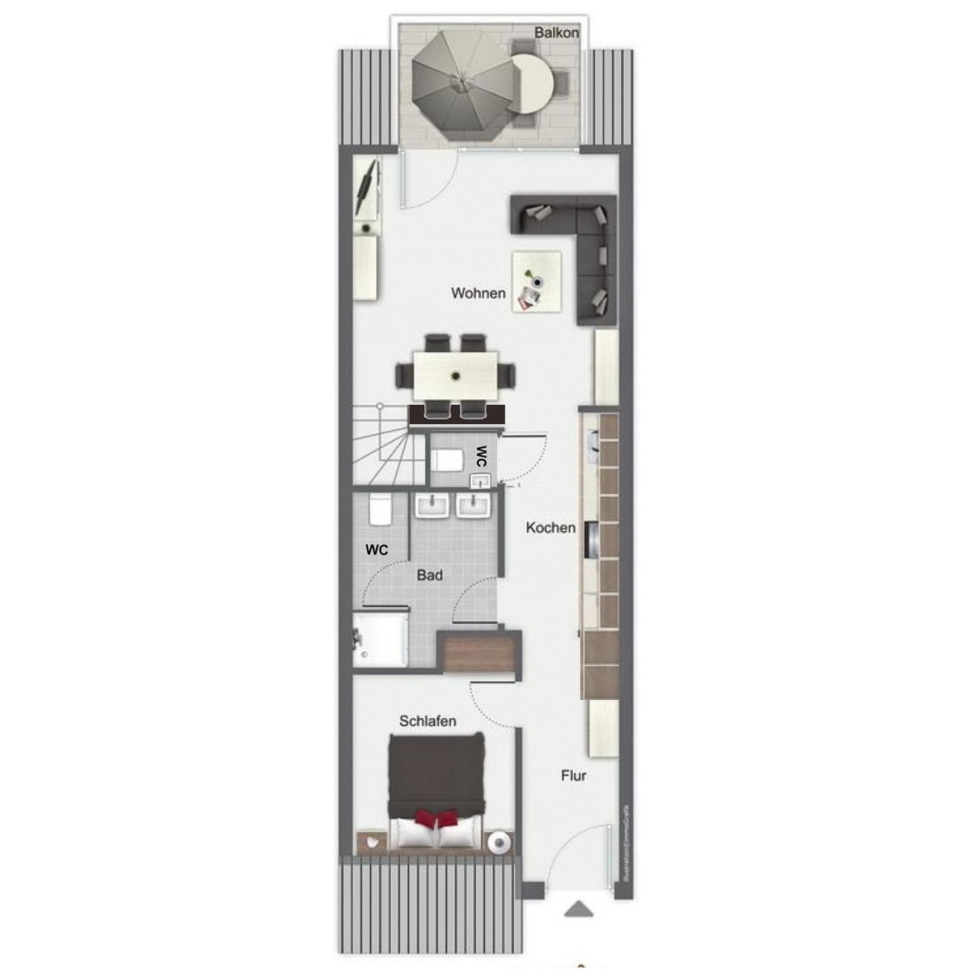 Feriendorf Papillon Wohnung 03-7 博尔滕哈根 外观 照片